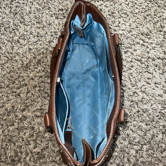 Longchamp Rich Brown Leather Satchel - Picture 9 of 16